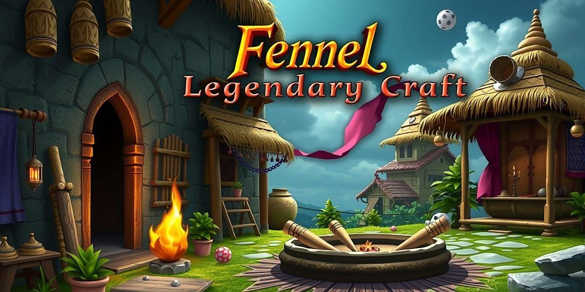 Fennel Legendary Craft game cover showing Indian village crafting scene